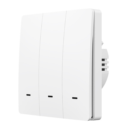 Battery-free RF433 self-generating single-fire switch directly replaces the original switch with one, two, and three open waterproof stickers.