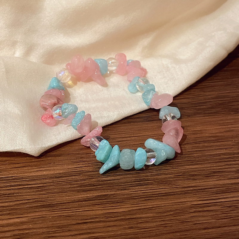 Brazalete con cuentas multicapa de cuentas de mijo de estilo bohemio para niñas, estilo étnico de verano, lujo ligero, joyería de mano retro de nicho