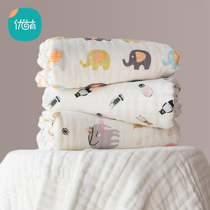 Gauze bath towel for new born for baby