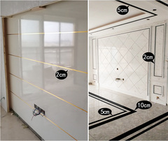 Closet sticker renovation: self-adhesive sliding door cabinet makeover, background wall stickers, glass door decals, and stylish grout-adjacent decorative strips