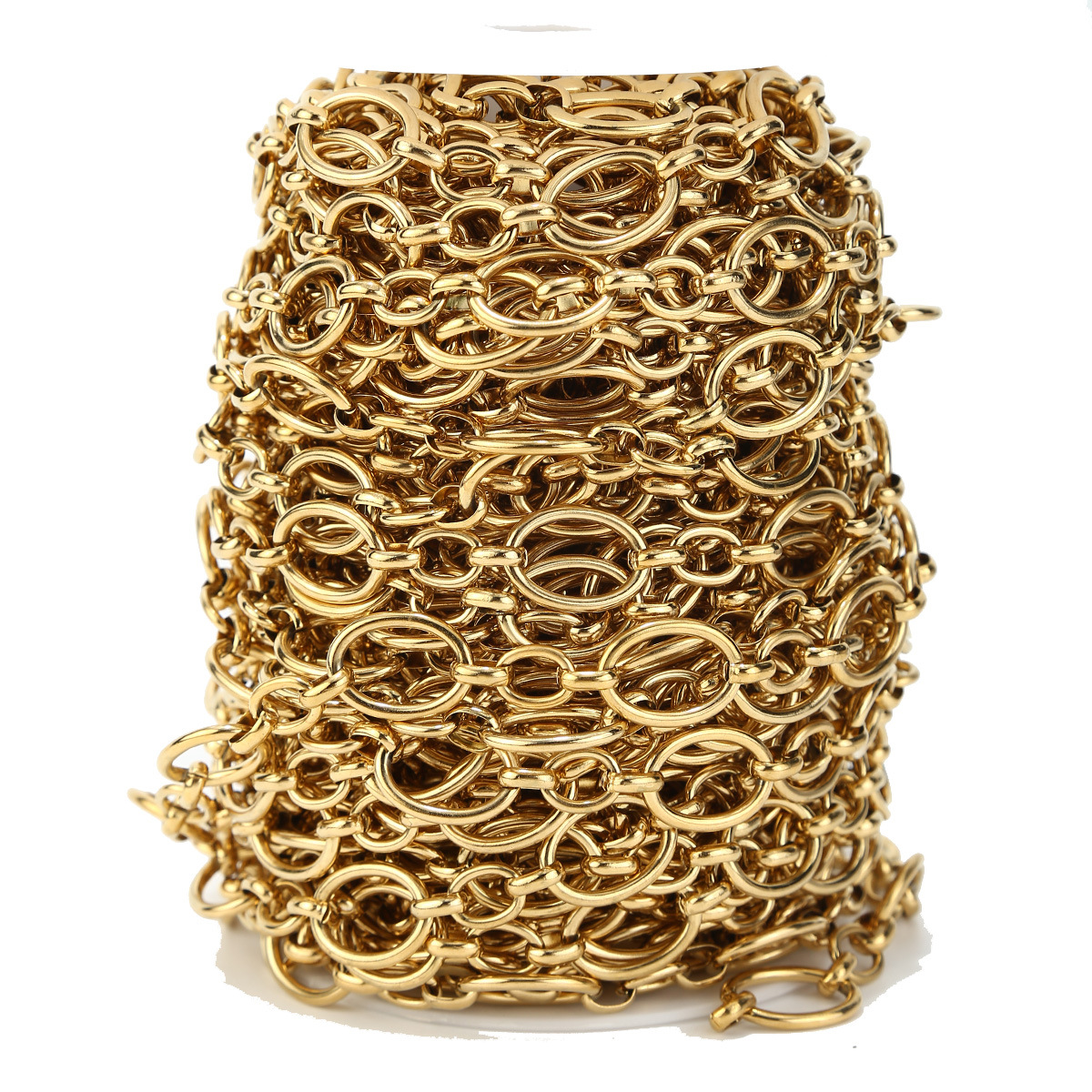 Plating Design Simple Style Style 1 Piece 304 Stainless Steel Chain Chain Simple Style Geometric