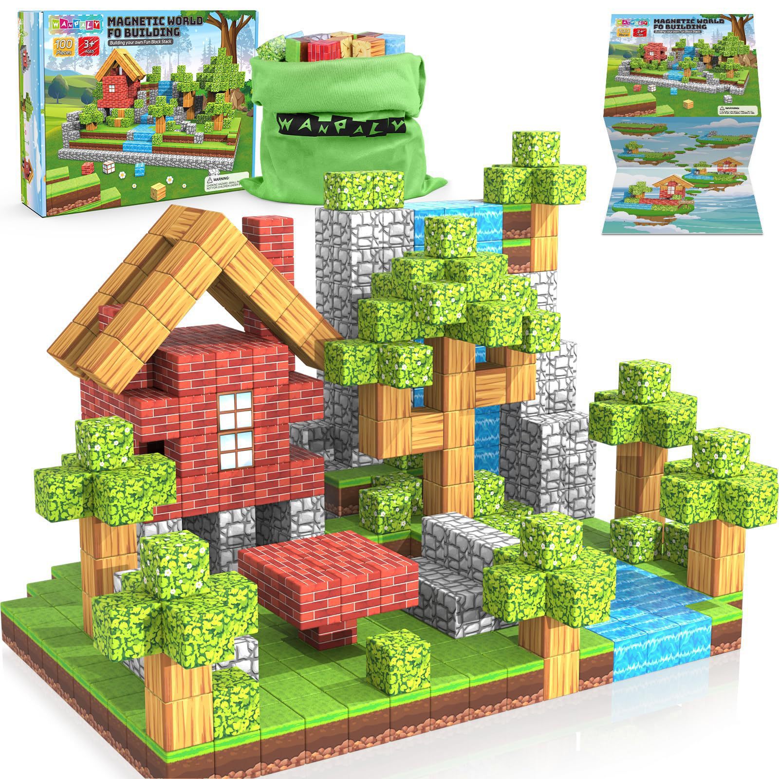 Magnetic constructor for early age