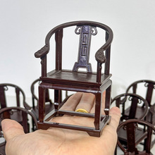 中国风手办套装GSC微缩仿木质椅子屏风家具套装塑料玩具DIY模型