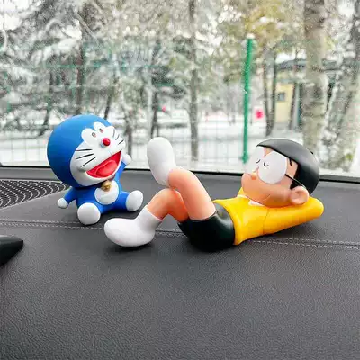 Car ornaments Sleeping Daxiong Car Ornaments - sitting-jingle-sleeping-position-big-male