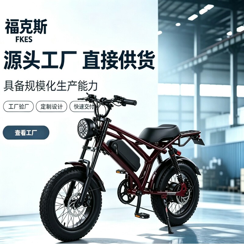 Foreign Trade 16inch Mountain Variable-Speed Electric Assist Bike, Unisex Commuter Fat Tire Snow Bike, Super73 Electric Bicycle Foreign Trade 16inch Mountain Variable-Speed Electric Assist Bike, Unisex Commuter Fat Tire Snow Bike, Super73 Electric Bicycle