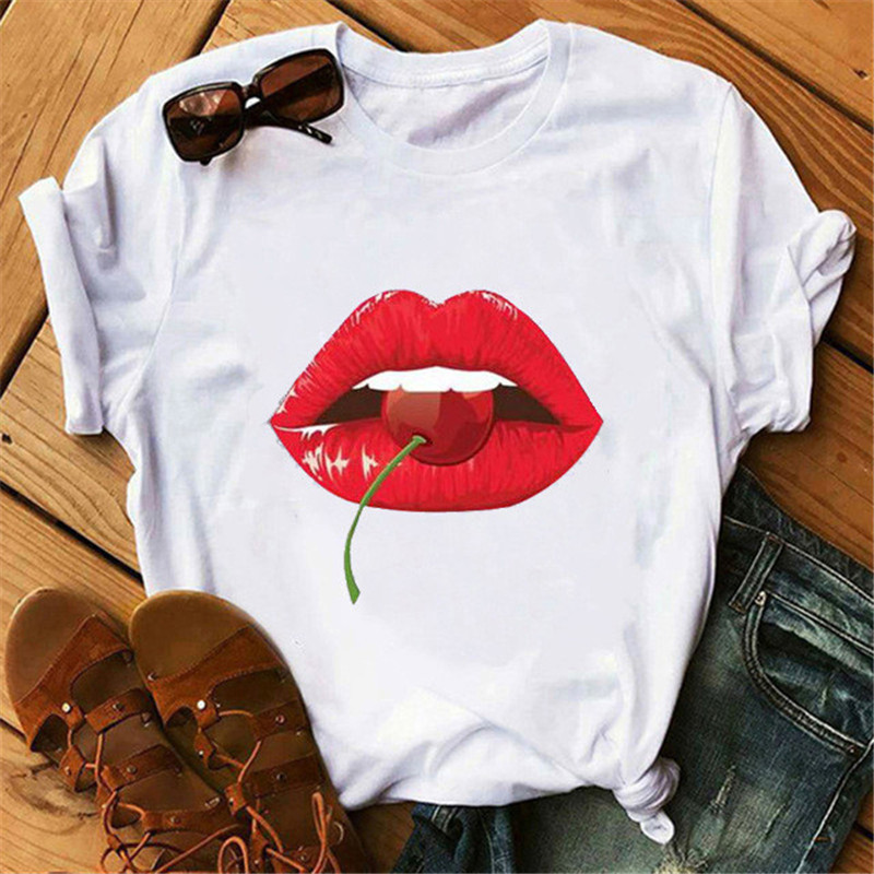 B6 2024 Three Bears Printed T-shirt for Female Students Loose and Slim Girl Women's Trendy Large_voghion.com