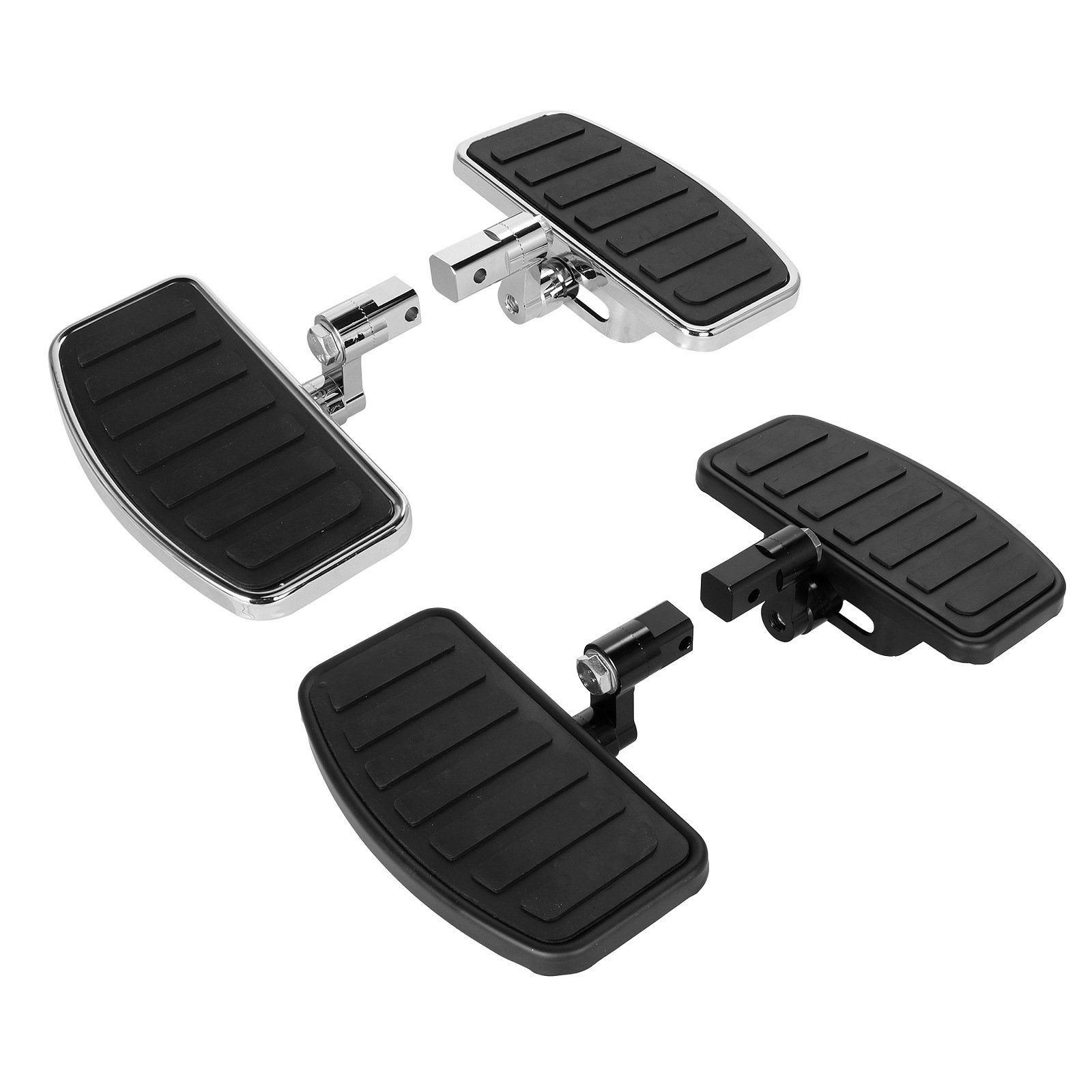 Motorcycle accessories: Modified front and rear large footrests, suitable for VTX 1300/1800