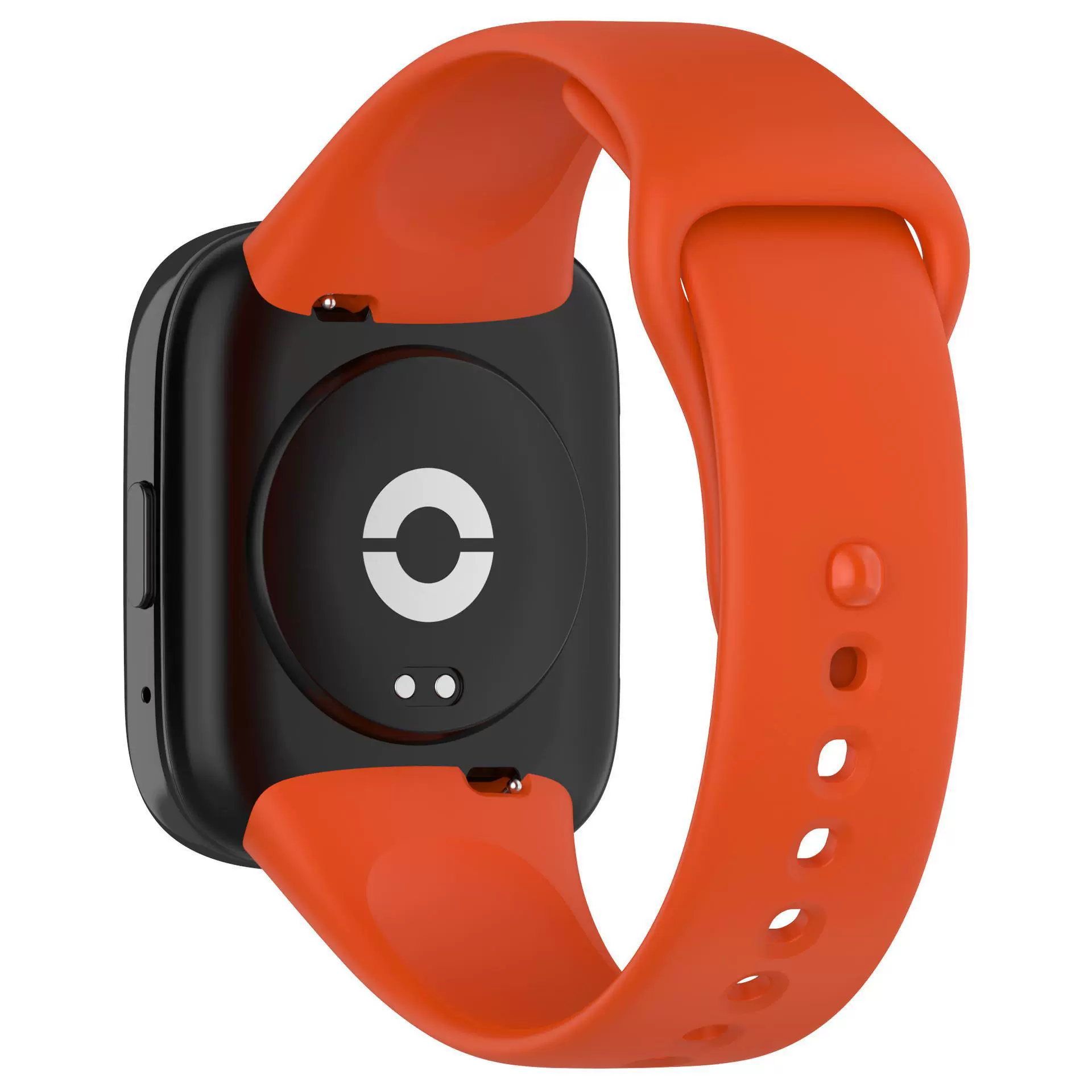 Silicone watch strap