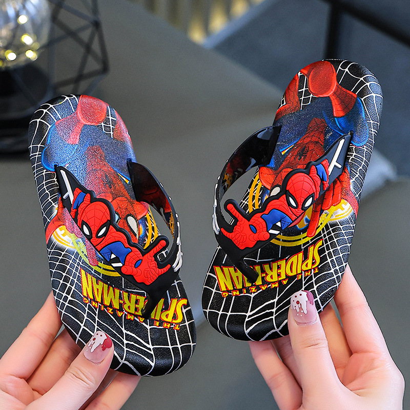 New Style Boys' Flip-flops For 2-8 Years Old Children, Cartoon...
