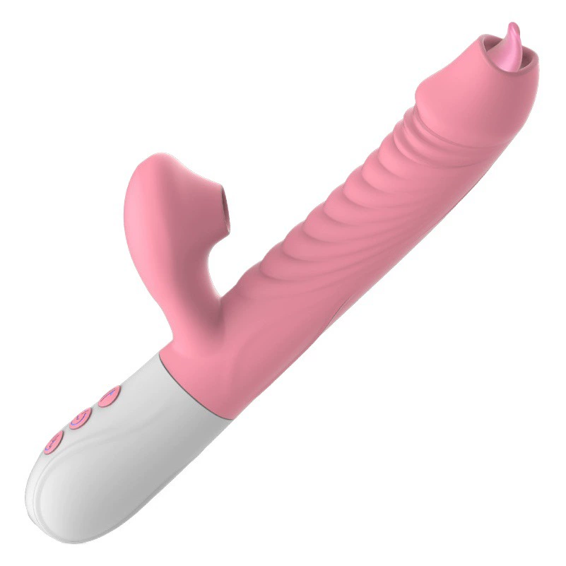 FOX ослепительный V30 сосание Телескопический утепленный женский Страсть мастурбация взрослые секс-товары