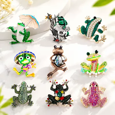 Yaxa sancaqları, Fun Frog-Themed Brooches, Various