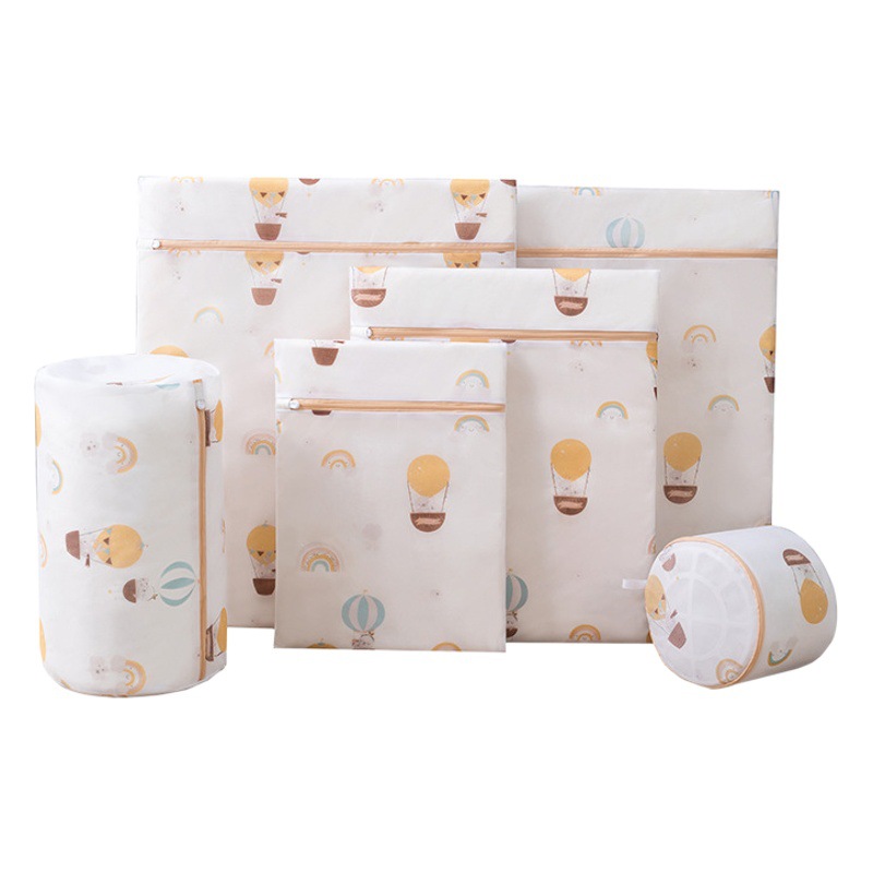 Engrosamiento malla fina bolsa de lavandería máquina de lavado ropa especial bolsa de lavado ropa interior impresa sujetador bolsa traje fábrica al por mayor