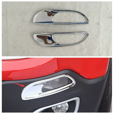 Şüşə kənarı xromları/moldingləri, Modification Suitable for Jeep Renegade - electroplating-daily-travel-lighting-frame2y