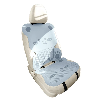 Universal seat cover, three-dimensional cartoon bear design, cute