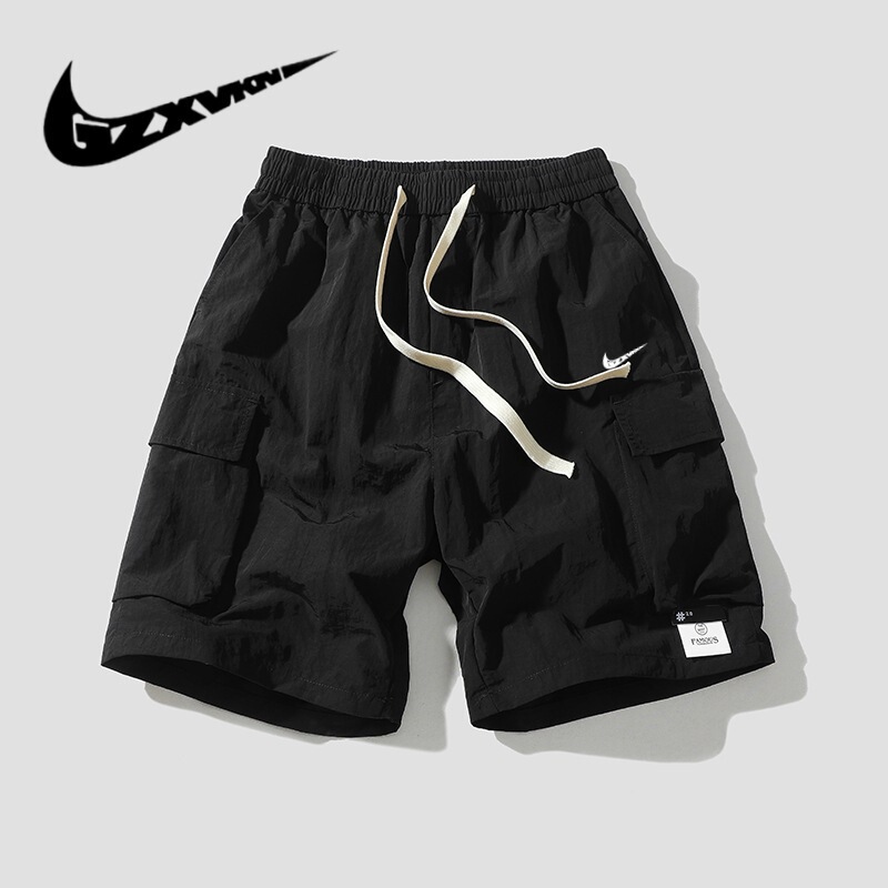 Men's 2025 Summer Large Pocket Cargo Shorts Couple Thin Outdoor Versatile Sports Casual Shorts Women Men's 2025 Summer Large Pocket Cargo Shorts Couple Thin Outdoor Versatile Sports Casual Shorts Women