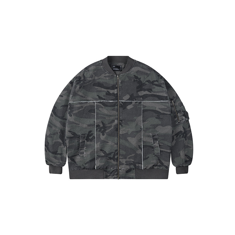 Autumn Japanese retro camouflage jacket