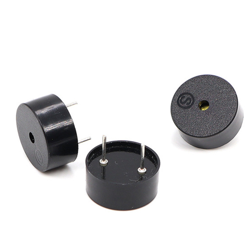 1255无源压电式蜂鸣器5V12V直径12mm*高度5.5mm脚距6.5mm