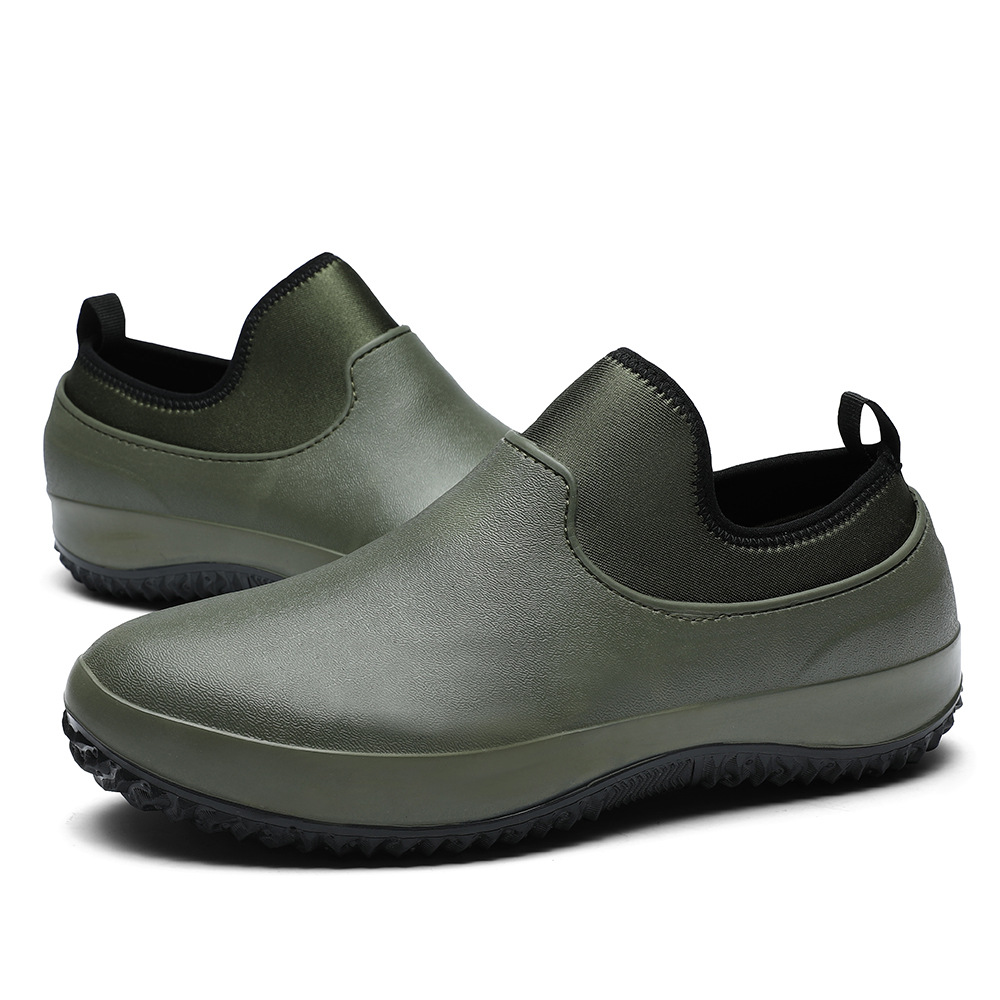 Nuevos zapatos de cocinero de tamaño grande para hombres transfronterizos, zapatos de cocina, zapatos casuales al aire libre, zapatos de hombre al por mayor. image 12