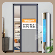 免打孔蜂巢折叠门推拉门隐形厨房燃气验收卫生间厕所隔断门简易门