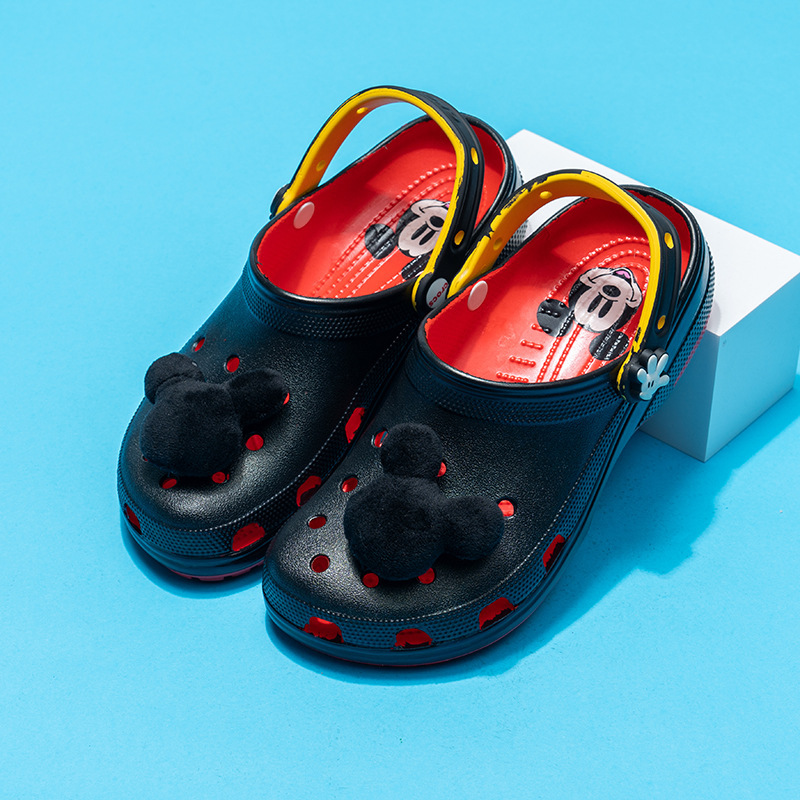 Cross New Mickey Collaboration Model Second-Generation Clogs Sandals Beach Shoes Slip-On Sandals Fashionable Casual Shoes Cross New Mickey Collaboration Model Second-Generation Clogs Sandals Beach Shoes Slip-On Sandals Fashionable Casual Shoes