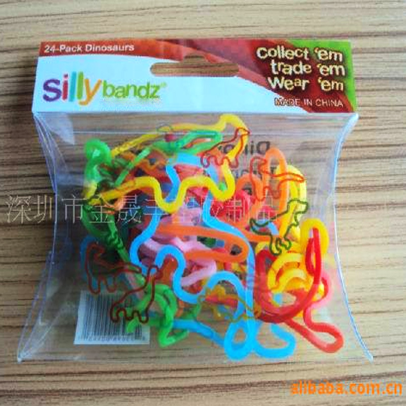 专业供应PVC枕头折盒，透明PVC盒，塑料包装盒 儿童玩具皮筋盒厂