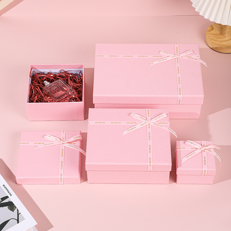 걸리핑크 1호 선물상자 + 선물가방 : 9*9*6cm