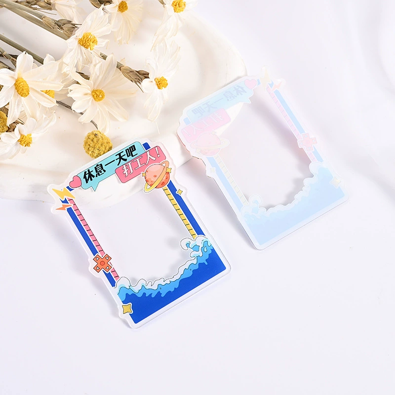 Аcrylic cartoon star peripheral animation cartoon travel photo to send friends peripheral cards high definition