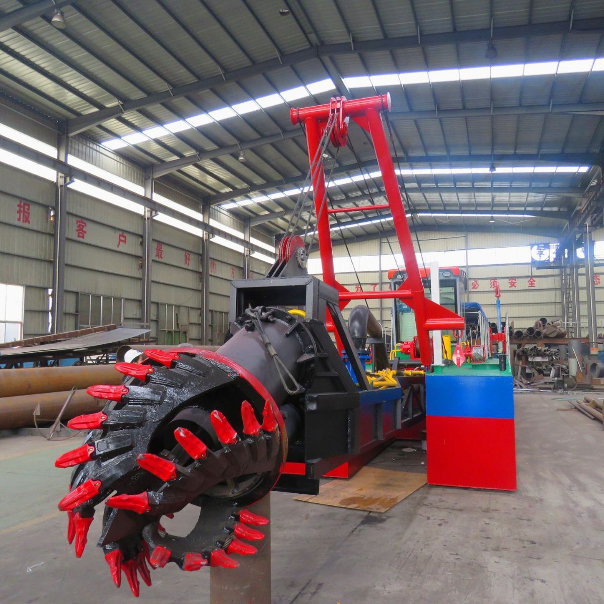 鼎科绞吸式挖泥船 河道清淤船挖沙船  港口码头清淤吹填作业