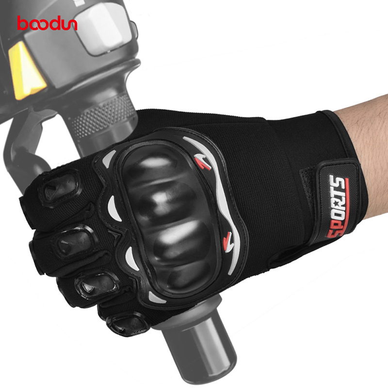 Gants de moto à écran tactile d'automne et d'hiver Bodun, en silicone antidérapant, anti-chute, anti-collision, absorbant les chocs_voghion.com