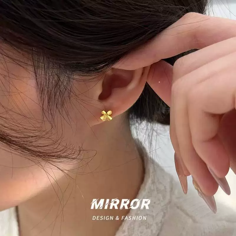 Серебряная игла, миниатюрные серьги с дизайном, серебро 925 пробы