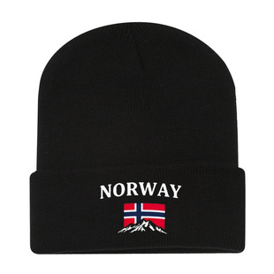 �ﶬ��ñ��NORWAYӡ����Ůͨ��ᘿ�ñ���Ᵽůë��ñ�羳Ų����־