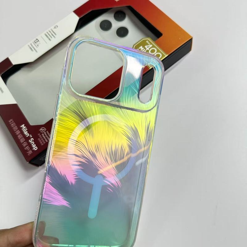 zagg适用于iphone17promax凤羽幻彩防摔 磁吸手机壳17Pro|undefined
