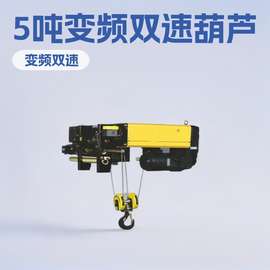 5T欧式电动葫芦变频双速智能遥控超载环保节能精准定位电压可定制