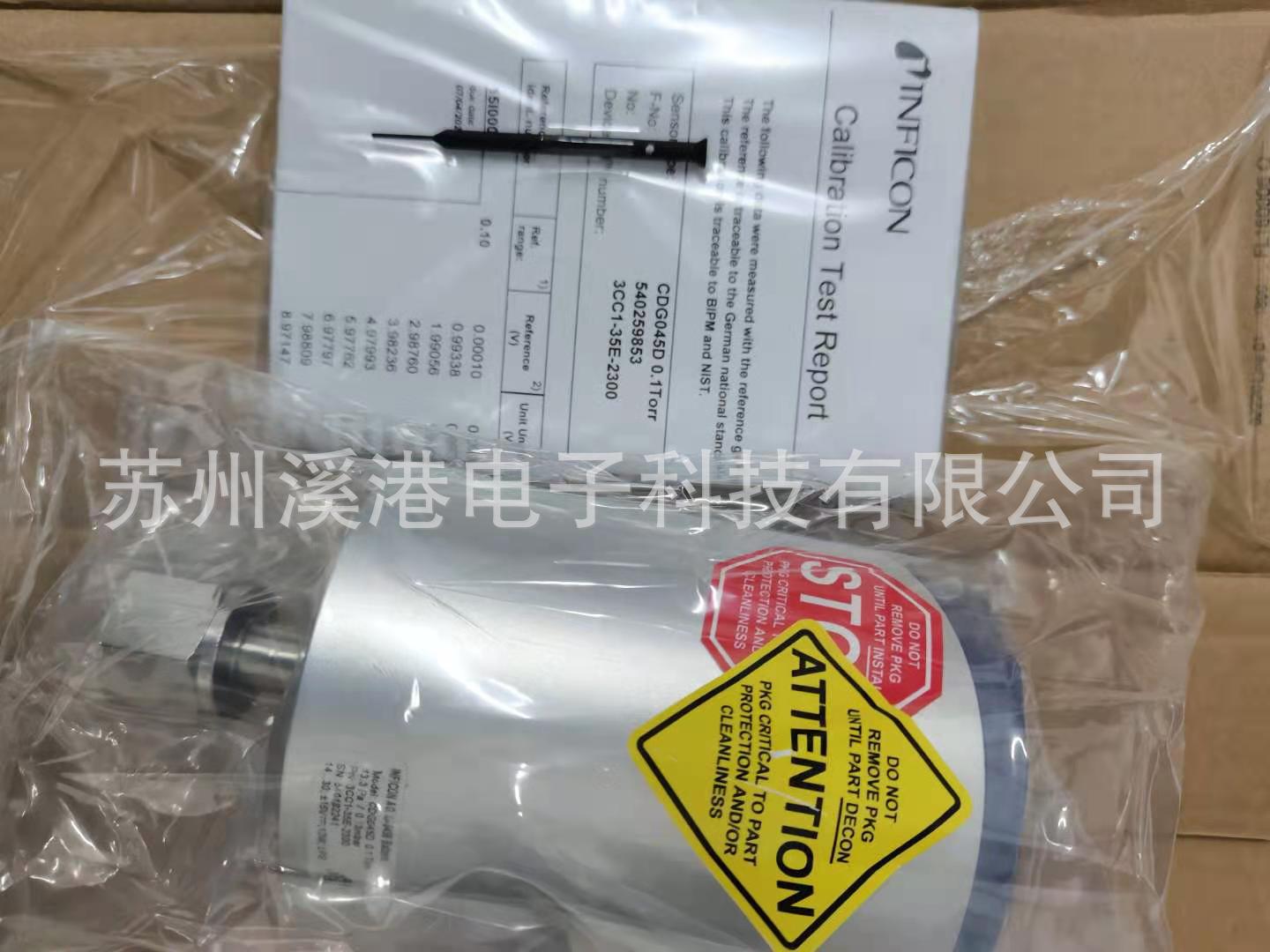 INFICON CDG045D 0.1Torr  13.3Pa/0.13mbar  PN:3CC1-35E-2300