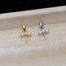 S925�y僽���ʯ��������� DIY�Ʒ��� �r���p�ݿ�