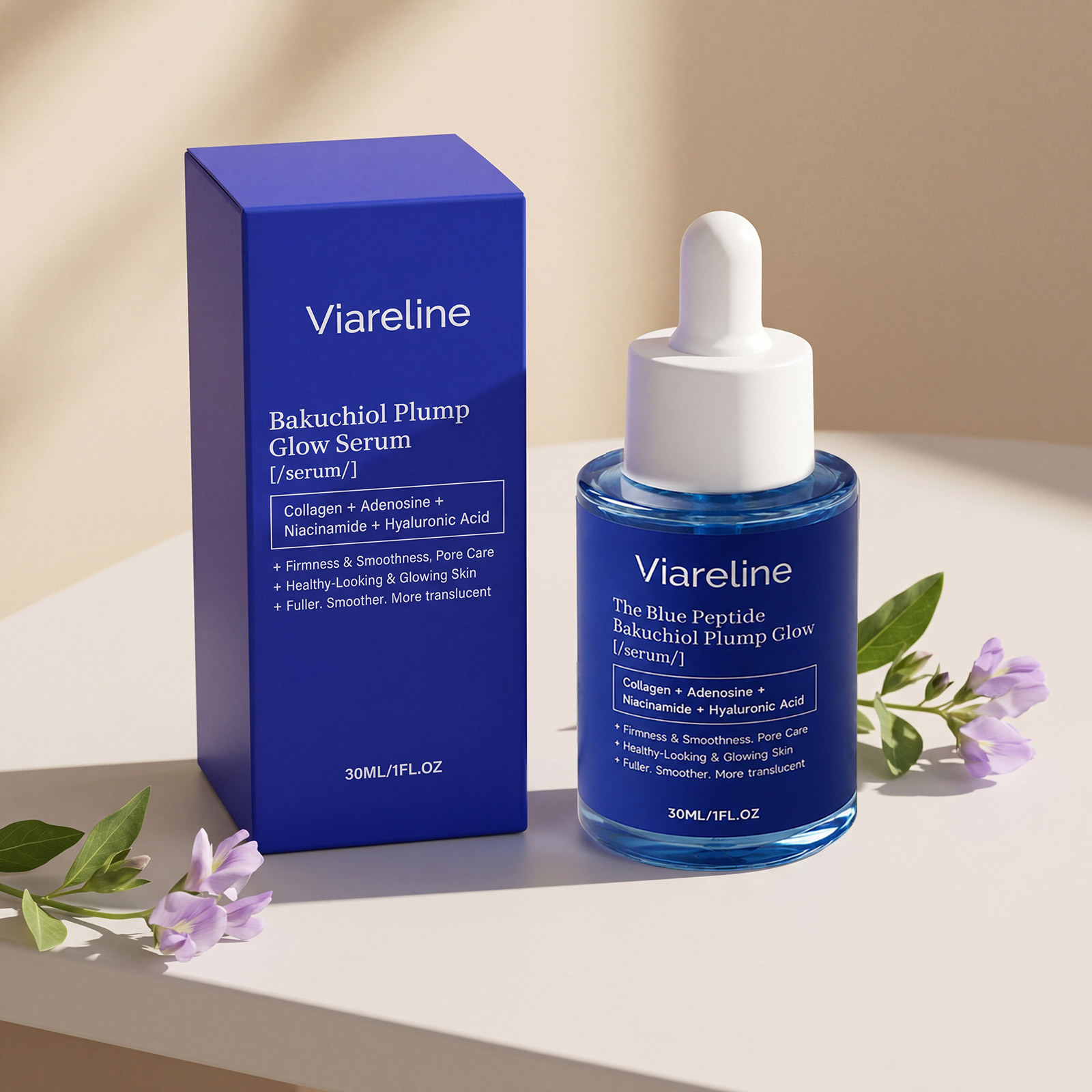 Viareline Rich and Radiant Essence Is a Gentle Daily Moisturizer for the Face, Hydrating and Leaving Skin Delicate and Soft