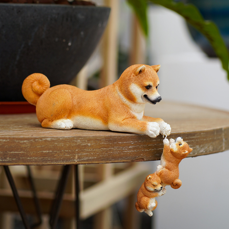 Jardín balcón Flor de jardinería al aire libre decoración colgante Bunny Swing árbol animal colgante B & B Decoración