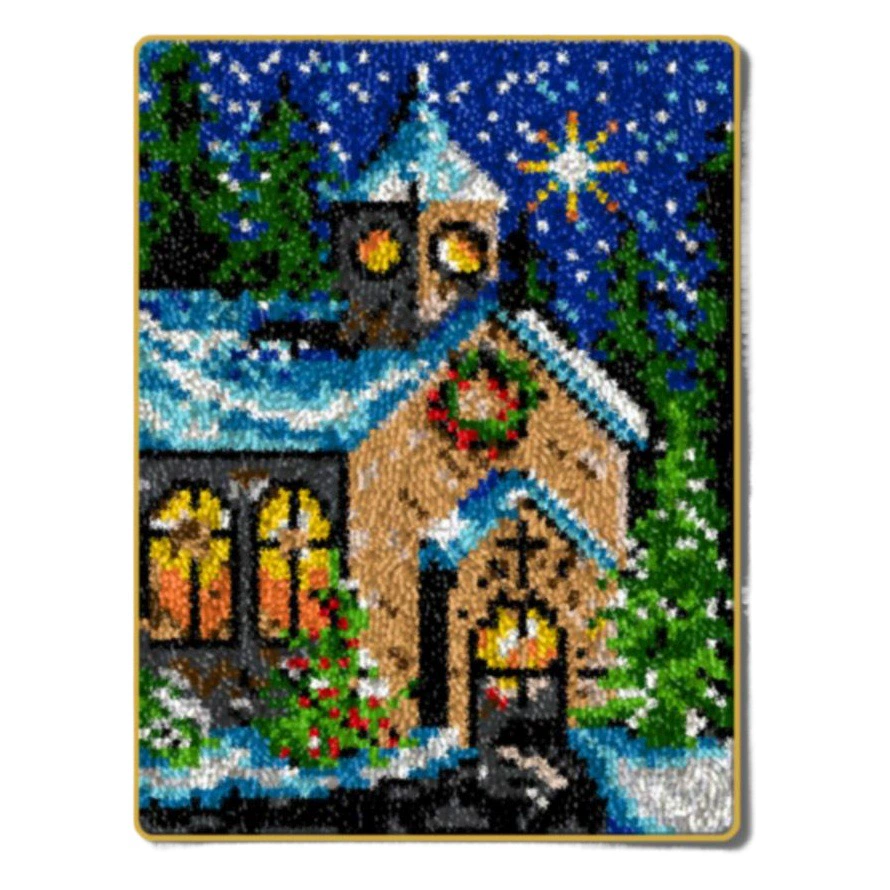 Набор для вышивания рождественской подушки своими руками, комплект материалов для вышивки нитью, трансграничные поставки, Amazon Wish