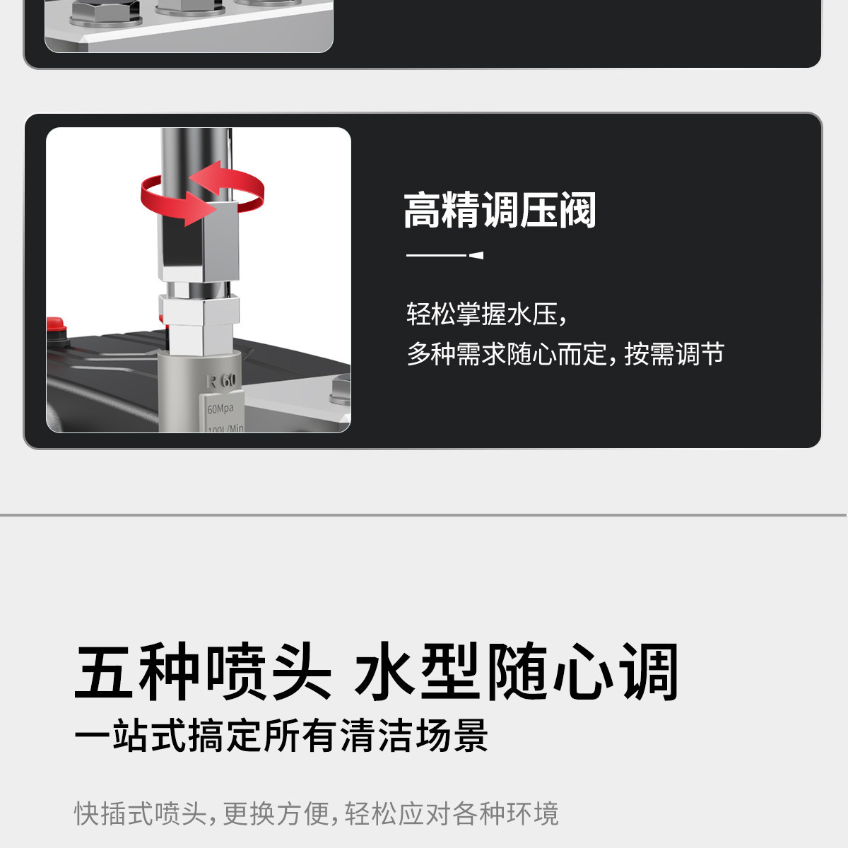 Black Cat Diesel Gasoline High-Pressure Car Washer High-Power Cleaning Machine Commercial Industrial Grade Water Gun Directly from Manufacturer