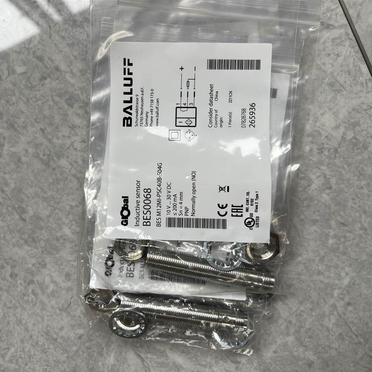 巴鲁夫BALLUFF接近传感器BES M12MI-PSC40B-S04G上海森层授权代理
