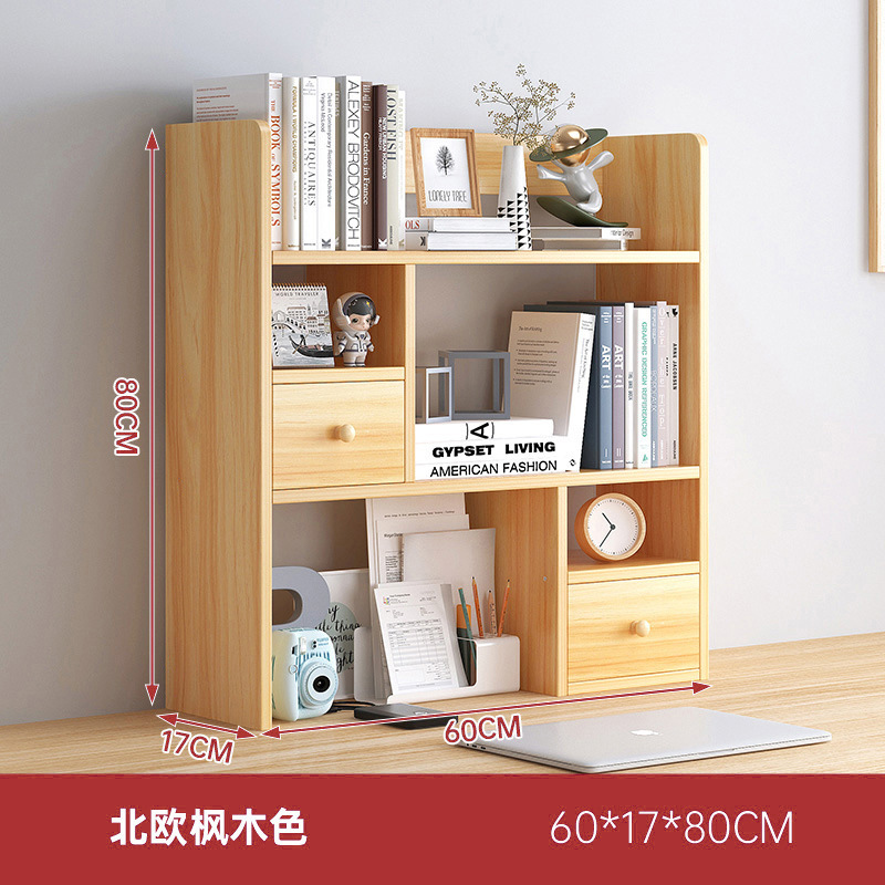 Estante de almacenamiento de estantería de escritorio multicapa simple estante de almacenamiento de escritorio de oficina dormitorio Ventana de Bahía pequeño estante de almacenamiento de múltiples capas