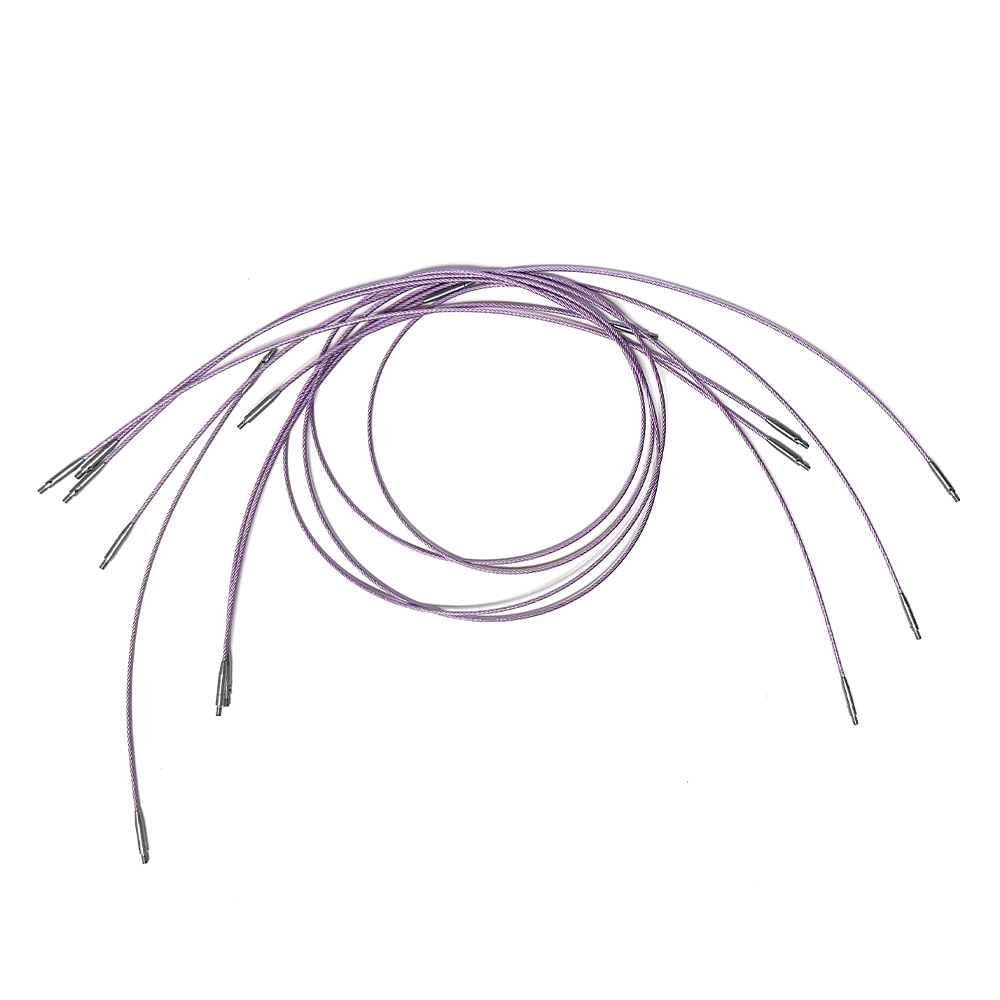 Herramienta de tejido desmontaje anillo accesorios de aguja cuerda anillo desmontable aguja giratoria cuerda doméstica universal