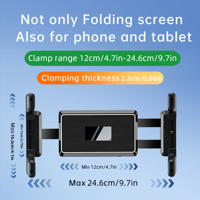マイルダー壁掛けキッチンセメント木板壁 4.7inch ～ 15inch 携帯電話タブレットユニバーサルスタンド|undefined