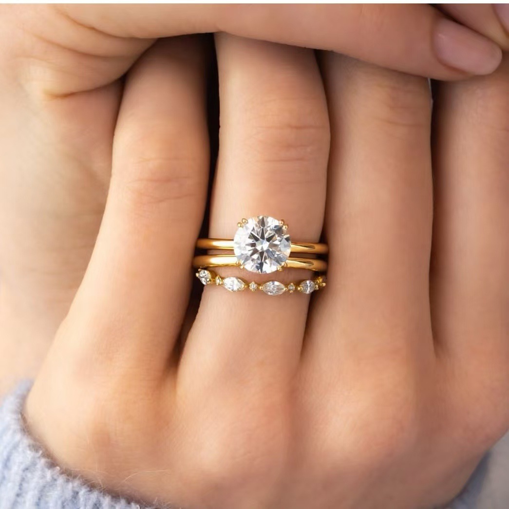 13g Weight Rings Classification 11, 5, 6 Ring Size 1 Set Quantity Casual, Street Occasion Alloy Material Geometric Pattern All Seasons Season Women's Gender Plating Design Classic Style Style 1 Set Classic Style Geometric Alloy Plating Women's Rings 29