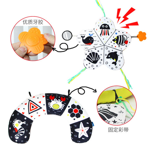 Aipinqi new tummy pillow newborn baby game mat head-up training pillow U-shaped pillow baby tummy pillow