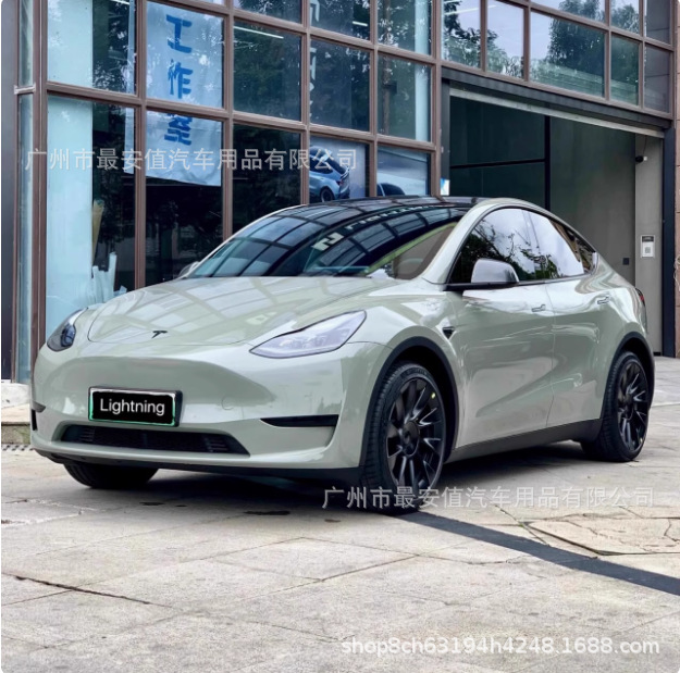 Piano Khaki Green Pet Car Color Changing Film Car Paint Color Changing Electric Motorcycle Full Car Protective Film Wholesale