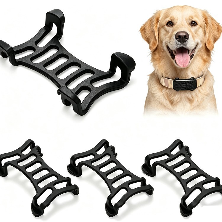 4-piece set of rubber clips compatible with Tracti Smart Dog 6 GPS pet tracker dog training device