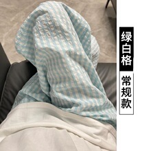 春秋冬睡裤女夏宽松长裤格子薄款宽松学生大码云朵棉可外穿家居裤