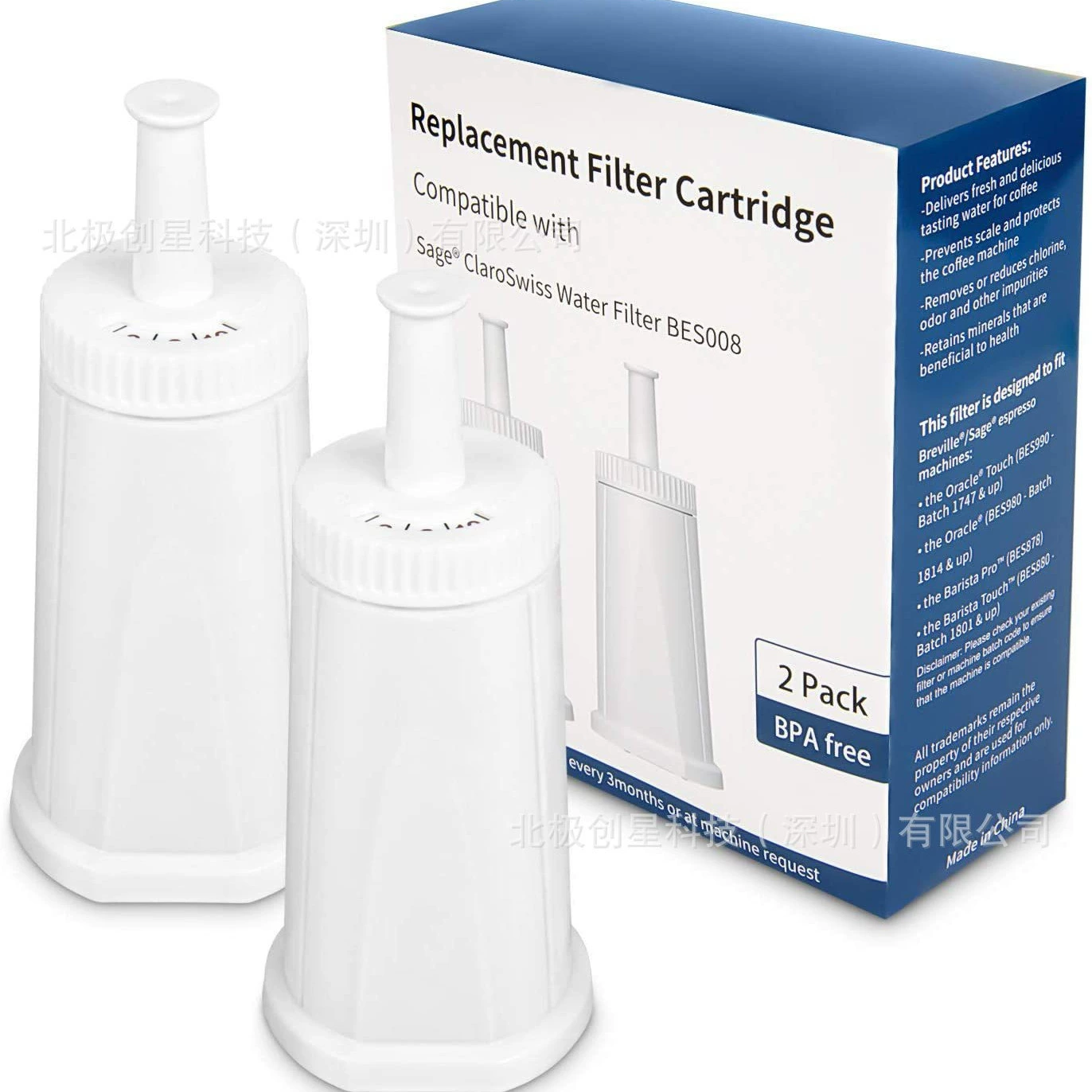 Аксессуары для очистки воды с фильтром для удаления накипи