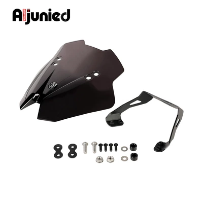 Suitable for Cfmoto 800Nk Advanced Windscreen, Compatible with Extension Rod, Windshield, Front Wind Shield, and Wind Deflector